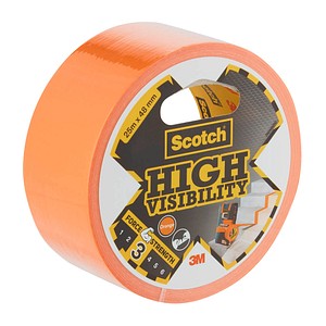 Scotch High Visibility  Gewebeband orange 48,0 mm x 25,0 m 1 Rolle