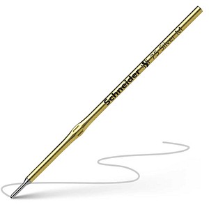 Schneider 75 silver Kugelschreibermine M silber, 10 Pack