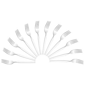solex® Kuchengabeln Skai silber, 12 St.