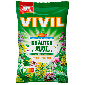 VIVIL® Kräuter-Mint Bonbons 33 St./ 120,0 g, 1 Pack