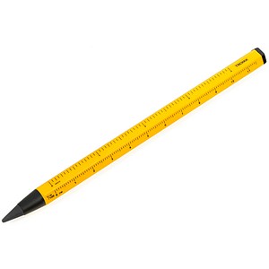 TROIKA® CONSTRUCTION ENDLESS Bleistift HB gelb, 1 St.