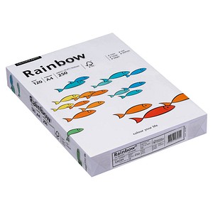 Rainbow Kopierpapier COLOURED PAPER DIN A4 120 g/qm 250 Blatt Rainbow Kopierpapier COLOURED PAPER DIN A4 120 g/qm 250 Blatt