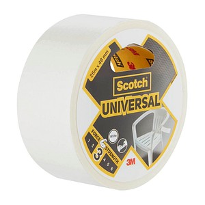 Scotch Universal Gewebeband weiß 48,0 mm x 25,0 m 1 Rolle