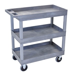 LUXOR Etagenwagen grau 81,0 x 46,0 x 95,0 cm