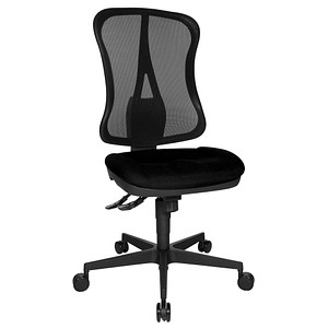 Topstar Bürostuhl Head Point SY, HE200 G20 Stoff schwarz, Gestell schwarz