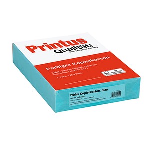 Printus Kopierpapier Color blau DIN A4 160 g/qm 250 Blatt