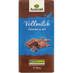 ALNATURA Bio Vollmilch Schokolade 100,0 g