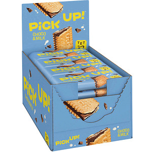 PICK UP! Choco & Milk Kekse 24x 28,0 g, 24 St.