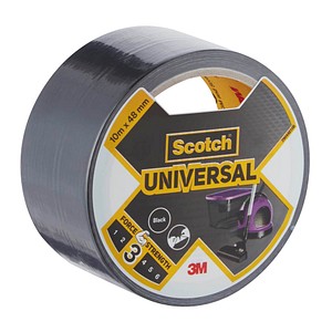 Scotch Universal Gewebeband schwarz 48,0 mm x 10,0 m 1 Rolle
