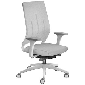 sedus Bürostuhl se:quaterback 2, QB-105/201 Stoff grau, Gestell grau