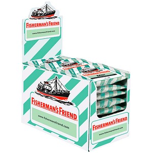 FISHERMAN'S FRIEND Mint ohne Zucker Bonbons 24 St./600,0 g, 24 St.