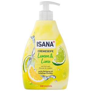 ISANA Lemon & Lime Flüssigseife 500 ml, 1 St.