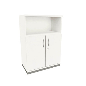 fm Regalschrank Sidney, 4260649686829 weiß 80,0 x 44,2 x 113,3 cm, 1 St.