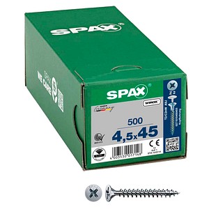 SPAX® Universalschrauben Z2 Senkkopf WIROX 0271010450455 4,5 mm x 45 mm, 500 St.