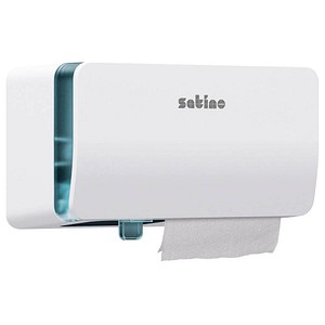 Satino Toilettenpapierspender HYGINITY 333426 weiß Kunststoff, 1 St.
