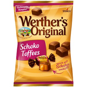 Werther’s® Original Schokoladen Toffee Kaubonbons 17 St./180,0 g, 1 Pack