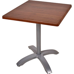 Garden Pleasure PICOS Bistrotisch quadratisch Spanplatte dunkelbraun 70,0 x 70,0 x 74,0 cm, 1 St.