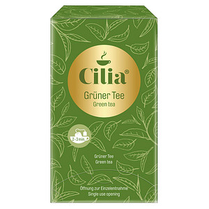 Cilia Grüner Tee Tee 20 Portionen