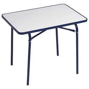 barths Kinder-Campingtisch blau, weiß rechteckig 60,0 x 40,0 x 49,0 cm