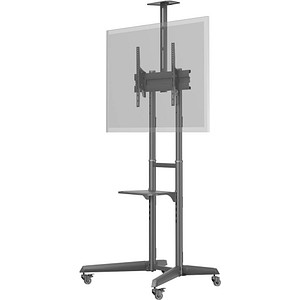 goobay TV-Ständer 59508 schwarz für Fernseher bis 50,0 kg, Bodenständer
