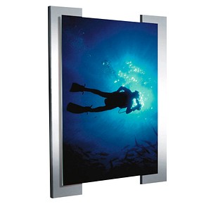 Kerkmann Plakathalter Look alu DIN A3 37,7 x 2,0 x 50,0 cm, 1 St.