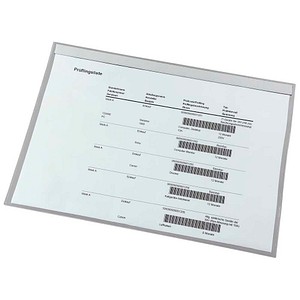 EICHNER Sichthüllen magnetisch DIN A3 quer transparent glatt 0,5 mm, 10 St.