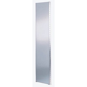 SCHULTE MULTIplus Seitenblende Abschlusswand lichtgrau 60,0 cm 125,0 cm