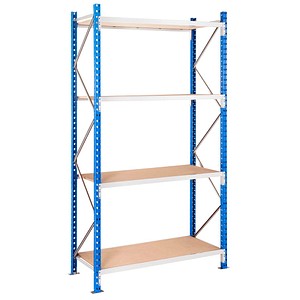 Manorga Schwerlast-Weitspannregal EPSIVOL ZR2515604F4D lichtgrau 150,0 x 60,0 x 250,0 cm