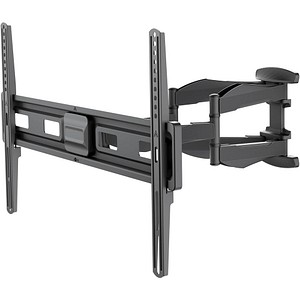 goobay TV-Wandhalterung Basic FULLMOTION (L) schwarz
