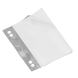 10 VELOFLEX Heftstreifen, selbstklebend Doppelheftfix transparent Kunststoff