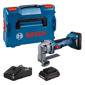AKTION: BOSCH Professional GSC 18V-16 E Akku-Blechschere 18,0 V, mit 2 Akkus mit Prämie nach Registrierung