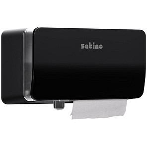 Satino Toilettenpapierspender HYGINITY MT1 System 333427 schwarz Kunststoff, 1 St.