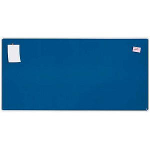 nobo Pinnwand Premium Plus 240,0 x 120,0 cm Textil blau