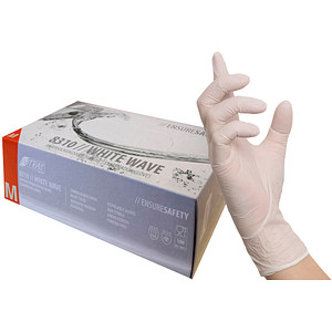 NITRAS MEDICAL unisex Einmalhandschuhe WHITE WAVE weiß Größe M, 100 St.