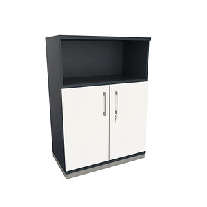 fm Regalschrank Oldenburg, 4260649685280 weiß 80,0 x 44,2 x 113,3 cm, 1 St.