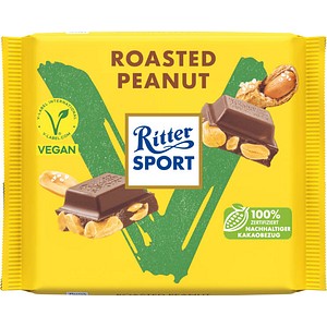 Ritter SPORT Roasted Peanut Schokolade 100,0 g, 1 St.