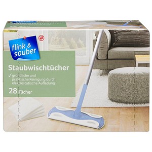 flink & sauber Bodentücher Mikrofaser, 28 Tücher