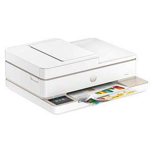 HP ENVY 6520 All-in-One 3 in 1 Farb-Tintenstrahl-Multifunktionsdrucker weiß