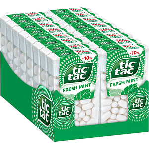 tic tac fresh mint Bonbons 16x 54 g, 16 St.