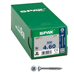 SPAX® Universalschrauben Z2 Senkkopf WIROX 0291010400605 4 mm x 60 mm, 500 St.