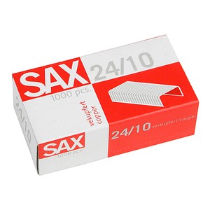 sax design Heftklammern 24/10, 1.000 St.