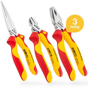 Wiha Zangen-Set Professional electric 26852, Länge: 35,3 cm, 3-tlg., 1 Set