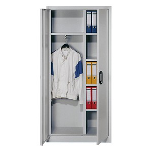 CP Stahlschrank C 2000 Acurado 9260-30 S10098 lichtgrau 4 Fachböden 93,0 x 40,0 x 195,0 cm, aufgebaut, 1 St.