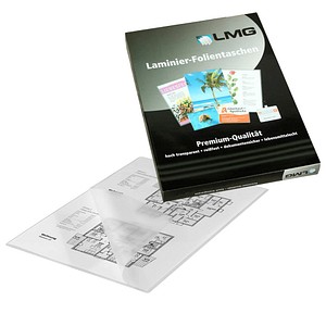 LMG Laminierfolien glänzend für A4 175 micron, 25 St.