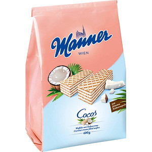 Manner Cocos Schnitten Kekse 400,0 g, 1 Pack