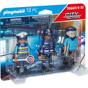 Playmobil® City Action 70669 Polizei Spielfiguren-Set