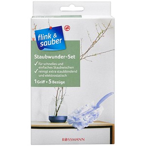 flink & sauber Staubfangtücher Mikrofaser, 1 Set