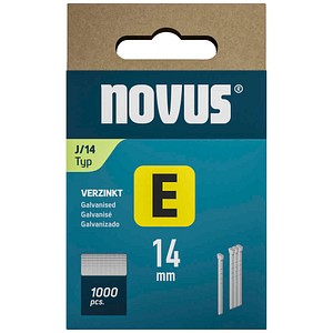 novus Tackerklammern Nägel 14 mm, 1.000 St.