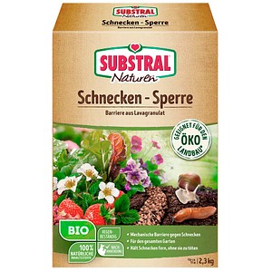 SUBSTRAL® Naturen® Schneckenabwehr Bio Schneckensperre braun, 2,3 kg, 1 St.