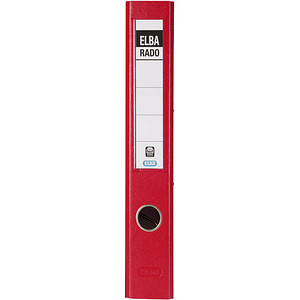 ELBA rado plast Ordner rot Kunststoff 5,0 cm DIN A4 ELBA rado plast Ordner rot Kunststoff 5,0 cm DIN A4